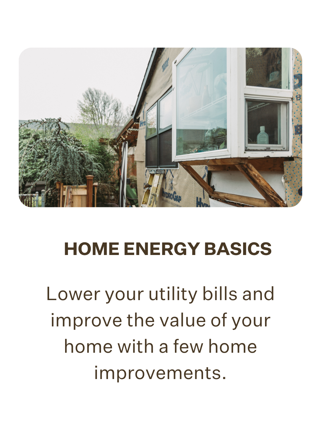 Framework Home Energy Basics