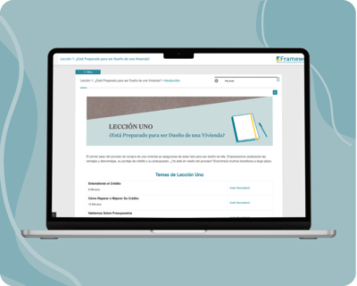Framework Homebuyer Education in Spanish