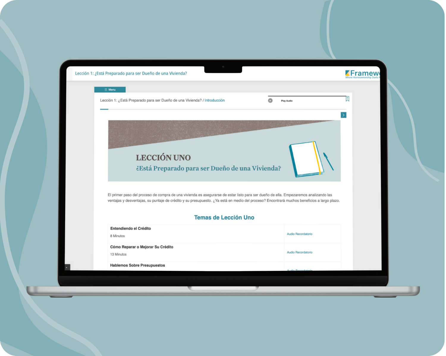 Framework Homebuyer Education in Spanish